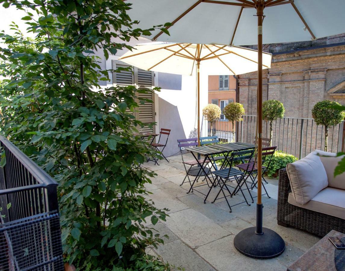 La Canonica - Charming Self-Catering Apartments In Nizza Monferrato Bagian luar foto
